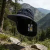 Chapéu de Proteção Solar para Uso Externo Masculino, Proteção de Pescoço para o Verão, Chapéu de Pescador Anti-UV, Secagem Rápida para Acampamento, Pesca e Montanhismo