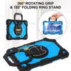 Aplicable a funda protectora de silicona tipo pulsera para tableta Samsung A9 de 8.7 pulgadas A9 Plus de 11 pulgadas carcasa resistente a caídas con soporte y correa para el hombro