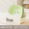 Cenicero de Hueso Color Crema Personalizado para Uso Doméstico en la Sala de Estar, Plato Pequeño Lindo, Cenicero Resistente a la Rotura, Plato para Bocadillos, Plato para Postres