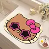 Hellokitty Tapete Absorbente de Agua de Tierra de Diatomeas para Encimera de Cocina Tapete para Mesa de Comedor Base para Dispensador de Agua Máquina de Café