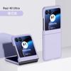 Funda protectora ultra plegable para MotoRazr40. Skin-Sense, resistente a caídas y con sensación de inyección de combustible.