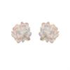 Pendientes de flor de gardenia de hada Mori Super Fairy, diseño de nicho femenino, pendientes de rosa con sentido, moda japonesa y coreana, pequeños pendientes frescos