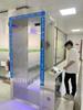 Puerta de desinfección vertical de acero inoxidable de altura completa para el paso de la puerta de desinfección por pulverización con medición de temperatura infrarroja para prevención de epidemias públicas de Guangzhou Huadu
