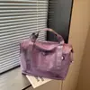 Colección de otoño 2026 transfronteriza: bolsa de viaje corta para mujer, bolsa de mano portátil, bolso de hombro, bolsa casual para la playa o piscina, bolsa para deportes y fitness
