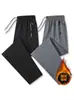 Pantalones casuales para hombre, talla grande, pantalones casuales de comercio exterior transfronterizo, pantalones joggers de pierna recta, pantalones largos de color liso, pantalones deportivos, pantalones deportivos para estudiantes