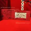 Modelo 2026 Oro Puro 999 "Hazte Rico al Instante" Billete de Oro Sobre Rojo Regalo para Amigos y Familiares Souvenir Creativo Venta al por Mayor