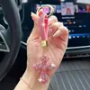 Llavero de coche único con cruz Chrome Hearts incrustada de diamantes de arcilla estilo ins dulce y genial accesorio para bolso venta al por mayor