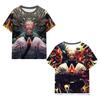 Camiseta ReTurn Manga Corta Anime Periférico Seda de Leche a Todo Color Impresión Digital 3D Ropa Camiseta Básica