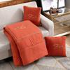 Almohada para Coche Edredón de Doble Propósito Cojín para Coche Edredón para Aire Acondicionado Edredón Fresco de Verano Almohada para Siesta de Oficina Edredón Pequeño Regalo