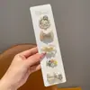 Presilha de Cabelo Desenho Animado Fofa, Grampo, Acessório de Cabelo para Crianças, Presilha Não Danifica Franja Lateral para Meninas