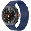 Baishengxin es Adecuado para Samsung Watch8 Correa Magnética de Silicona de Dos Colores de Tres Piezas y Correa Magnética de Apple Watch