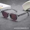2025 cross-border novo retro grosso oval pequeno quadro high-end feminino óculos de sol anti-sol UV óculos de sol masculinos