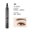 Lápiz de Cejas de Cuatro Puntas, Impermeable, Larga Duración, No se Desvanece, Lápiz Natural para Cejas Salvajes para Mujeres, Herramienta para Dar Forma a las Cejas, Crea Pestañas Definidas
