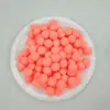 3cm 10 Piezas Por Paquete Bolas Blancas de Pelo de Alta Elasticidad Bolas de Pelo Pequeñas Coloridas de Poliéster Accesorios de Bolas de Felpa de Poliéster para Manualidades