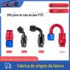 Conector de Tubo de Óleo de PTFE para Modificação de Carro Mais Vendido Transfronteiriço Daochi um Conector de Tubo de Óleo de Teflon de Liga de Alumínio