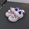 Tallas 23-27, Diseño Hueco, Suela Ligera, Zapatos de Bebé Transpirables de Malla Única, Zapatos Versátiles para Niños 5781