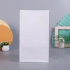Saco de papel kraft espesso para embalagem de alimentos para viagem, ideal para assar pão e hambúrguer. Saco descartável com fundo quadrado para personalização.