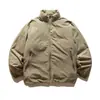 Ropa Vintage 25 Invierno Nuevo Retro Japonés Cuello Alto 90 Chaqueta de Plumón de Pato Blanco Cálida Holgada Abrigo Casual