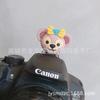 Boneca de Desenho Animado flash de câmera de silicone estéreo sapata à prova de poeira capa protetora universal adequada para Canon Sony Fuji