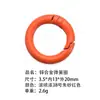 Anillo de Resorte de Aleación de Zinc Ecológico Estándar Europeo, Llavero Colgante de Moda, Accesorios, Varios Estilos, Selección Integral, Versátil
