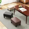 Reposapiés para Sofá, Reposapiés para el Hogar, Reposapiés, Banco Pequeño Creativo, Taburete Simple para Mesa de Café, Taburete para Cambiar Zapatos en la Entrada, Taburete Bajo