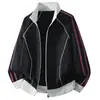 Chaqueta de otoño nueva de trabajo pesado lavada para hombre de comercio exterior transfronterizo, estilo vintage con diseño de patchwork, corte holgado, estilo callejero retro americano