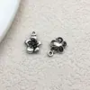 Pendente de Flor de Girassol e Rosa em Liga de 21 Peças Mais Vendido da Amazon Acessórios para Joias de Pulseira e Colar DIY