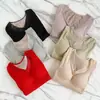 Tops Calientes para Mujer con Almohadillas en el Pecho, Empalme de Terciopelo y Encaje Espeso Ropa de Otoño con Camisetas de Manga Larga para Base y Ropa Interior