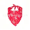 E-commerce Transfronteiriço Produtos para Pets Lenço Triangular Lenço Triangular de Natal para Pets Bavete Decoração para Pets