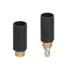 Pistola de Agua para Lavado de Autos de Alta Presión M14 Boquilla de Cobre Conector Rápido de 1/4 Forma de Abanico Recto Atomización Ajustable