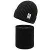 Di Sang Sa Diseño Original Otoño e Invierno Forrado de vellón Cálido Sombrero de Lana para Hombre a Prueba de Frío Ciclismo Cálido Tejido Sombrero con Protección para las Orejas