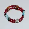 Más Vendido en el Sudeste Asiático: Pulsera de Perlas Trituradas con Temática de Elefante para Mujer, Diseño de Nicho, Pulsera Dulce y Colorida Estilo Bosque al por Mayor