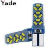 Luz LED de ancho de coche silicona T10 3014 18smd alto brillo bombilla pequeña W5W luz de matrícula luz de lectura