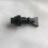 Boquilla de rebosadero de pico de pato para acuario, boquilla plana giratoria universal, tuerca de bloqueo roscada ajustable para desviar el flujo de agua