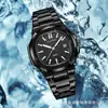 Relógio Masculino Nautilus Totalmente Preto Automático Quartzo Relógio Clássico Relógio Luminoso Impermeável Calendário Masculino