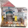 Vila semi-acabada Enviada com bolsa Itens funerários e memoriais 1 de Outubro Festival da Comida Fria Construção de Vila Pequena casa estilo ocidental