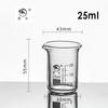 Vaso de precipitados shuniu al por mayor vaso de precipitados bajo resistente a altas temperaturas Alto Borosilicato 100/250ml500ml1000mL vaso de precipitados