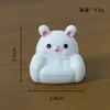 Micro Paisaje Lindo Animal Pequeño Sofá Hogar Sala de Estar Decoraciones de Escritorio Creativas Decorativas Artesanía de Resina Pequeños Adornos
