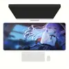Alfombrilla de Ratón para Videojuegos E-Sports Bidimensional de Personajes de Anime, Alfombrilla Grande de Escritorio para Teclado de Computadora Gruesa y Resistente a las Manchas