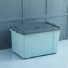 Caja de Almacenamiento de Plástico, Caja de Plástico de Alta Transparencia, Caja de Plástico Duradera, Caja de Almacenamiento para Ropa y Juguetes, Almacenamiento de Ropa y Colchas