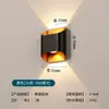 Nuevo producto transfronterizo: Lámpara de pared LED para exteriores con iluminación hacia arriba y hacia abajo para paredes exteriores de villas, vallas de patios y postes de puertas, lámpara de pared impermeable de doble cabezal