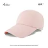 Boné de Beisebol de Secagem Rápida com Aba Estendida para Circunferência de Cabeça Grande Unissex Moda Emagrecimento Facial Casual Boné com Letra Bordada