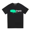 Versão Correta Streetwear High Street Urso Cabeça Quebrada Manga Curta Ursinho de Pelúcia Tubarão Casual Solto Camiseta de Casal Masculina e Feminina