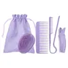2025 Peine Alisador de Cabello Popular Transfronterizo de Paja de Trigo Cepillo para Lavar el Cabello Peine de Dientes Anchos Clip para Flequillo Esponjoso Set de Herramientas de Peluquería