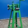 Máquina Manual de Dobrar Bordas de Chapa de Ferro, Máquina de Enrolar Bordas de Tubo de Chapa de Ferro Branca com Manivela, Máquina Pequena de Enrolar Bordas de Chapa de Alumínio, Máquina de Arredondar Aço Inoxidável