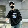 Camiseta de manga larga para niño 2026 nueva primavera y otoño de algodón puro, top casual versátil para niños mayores, camiseta de moda