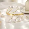 Moda Europea Simple Versátil Lujo Ligero Ajustable Alzapaños de Perlas Hebilla de Flor Mariposa para Cortinas Venta al por Mayor