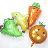 Molde de aluminio especial para globos de frutas y verduras, de tamaño grande, mini y 18 pulgadas, con forma de piña, fresa, sandía, uva y plátano.