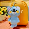 Juguete de Peluche de Animal de Dibujos Animados Muñeca Llavero de Coche Colgante Pareja de Conejitos de Dibujos Animados Correa para Bolso