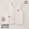Chaleco para bebés, adecuado para otoño, hecho de algodón puro, elegante chaleco acolchado clase A para bebés y niños pequeños